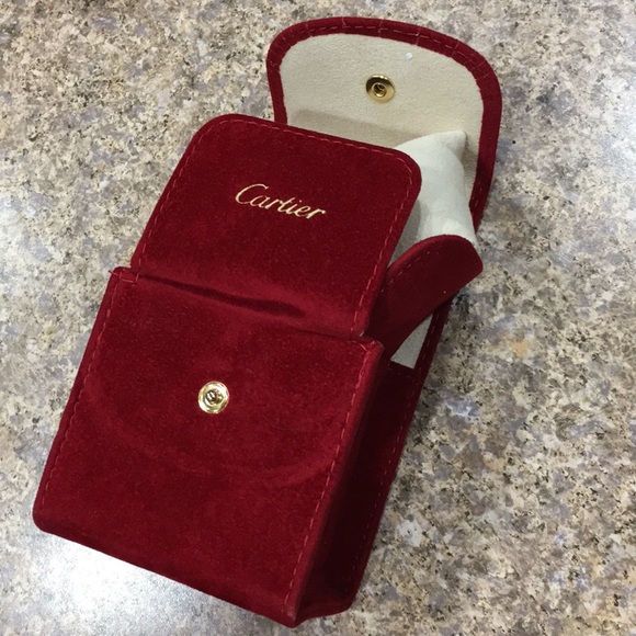cartier ring pouch